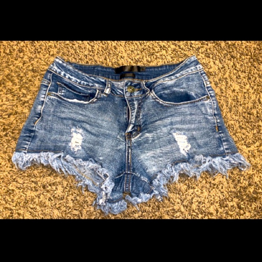 Denim shorts bought from a boutique